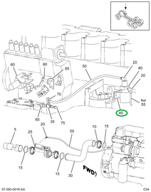 2040460C2 BRACKET CONT VLV COMP BRK*