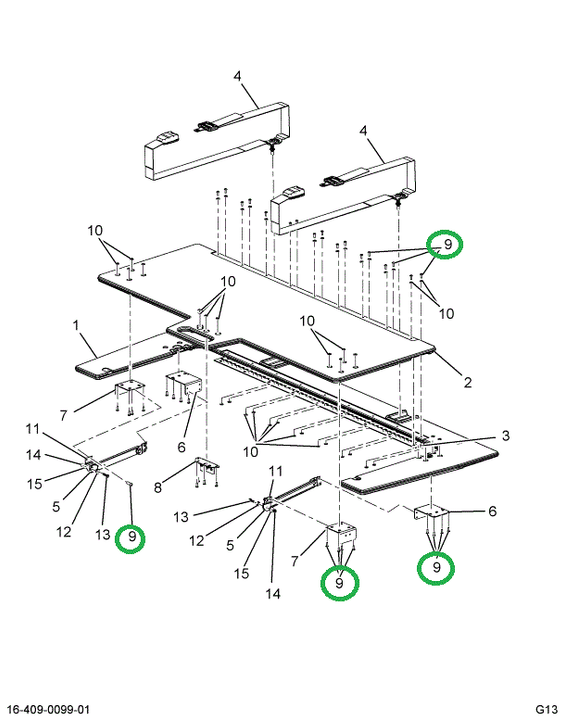 2040953C1 RIVET BLIND* 3/16 AL .214-.437