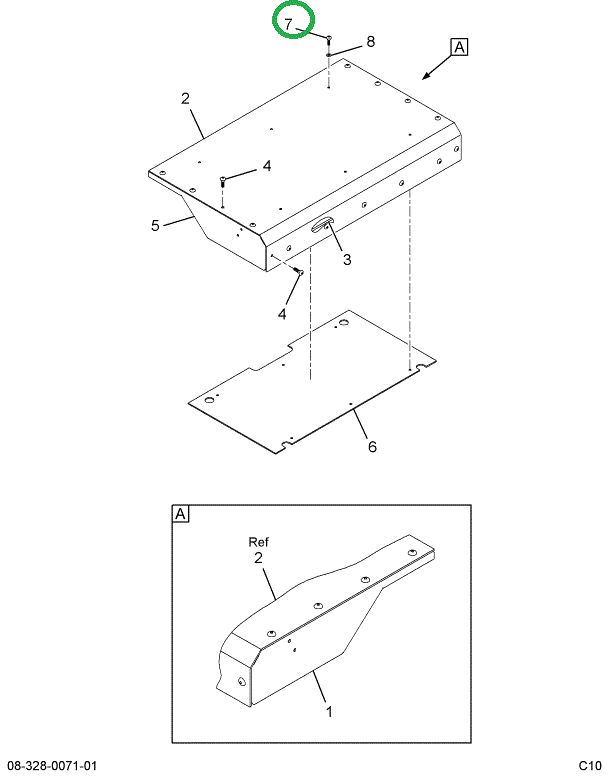 2040956C1 RIVET BLIND* 3/16 STL .214-.43
