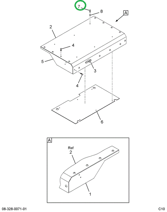 2040956C1 RIVET BLIND* 3/16 STL .214-.43