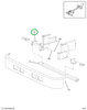 2041605C1 Bracket, Crossmember Fr Left