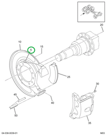 2042125C1 PLATE CALIPER ANC-RT