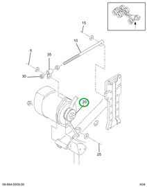 2042179C1 PULLEY ALTERNATOR