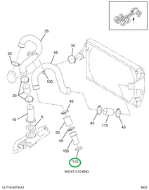 2042294C1 CLAMP TURBOCHARGER