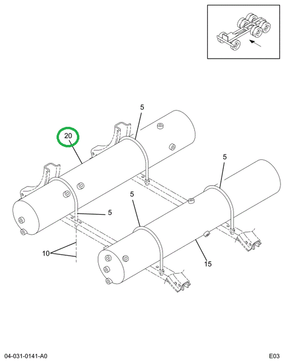 2042643C2 TANK AIR PRESS PRIMARY