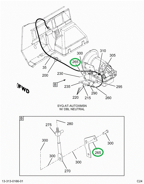 2042691C1 LEVER TRANS SHIFT VLV