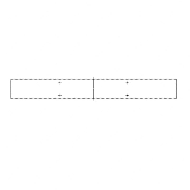 21-25700-000 BUMPER,  FRONT