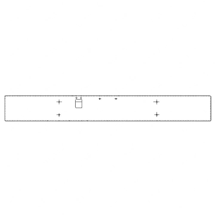 21-25857-000 BUMPER FRONT RECESS