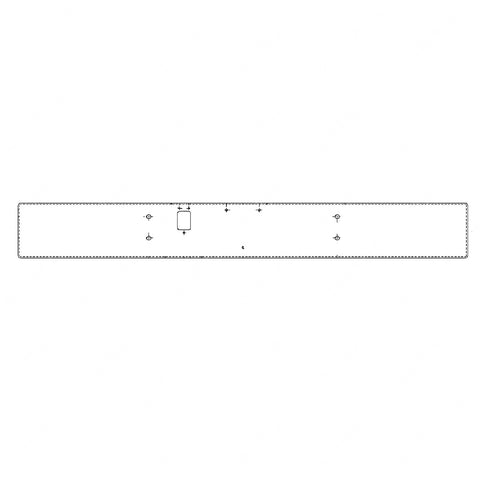 21-26092-000 BUMPER-FRONT,RECESSED