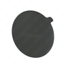 21-26199-001 COVER-FOG LAMP OPENING,BUMPER,GREY
