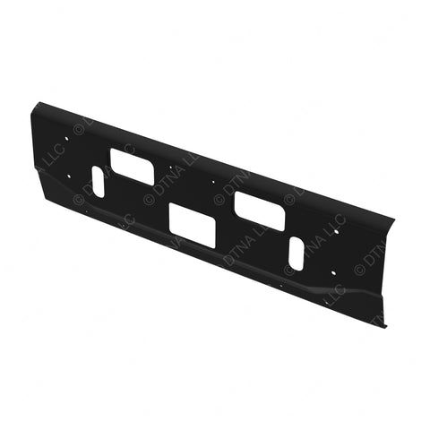 21-27712-012 BMPR-STRAIGHT,CUTOFF,PTD BLACK