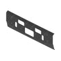 21-27712-018 BMPR-STRAIGHT,CUTOFF,PTD BLACK