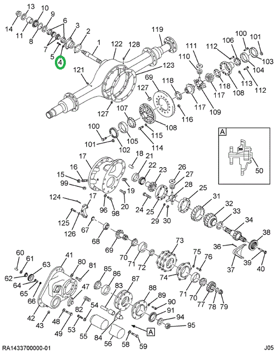 213319R1 Washer, Bolt Carrier To Housin