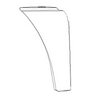 22-37670-000 QUARTER FENDER-SBA,CONV,LH,W/O SIDE FAIR
