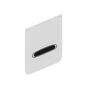 22-45357-002 FLAP-REAR,WHITE POLY,LOGO,30x24