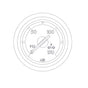 22-46440-010 PRESSURE GA, CHROME