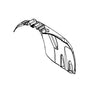 22-46858-005 PANEL MUDFLAP FRONT RH C12