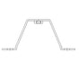 22-54121-001 BRACKET-MOUNTING,REAR,CAP,HUB,