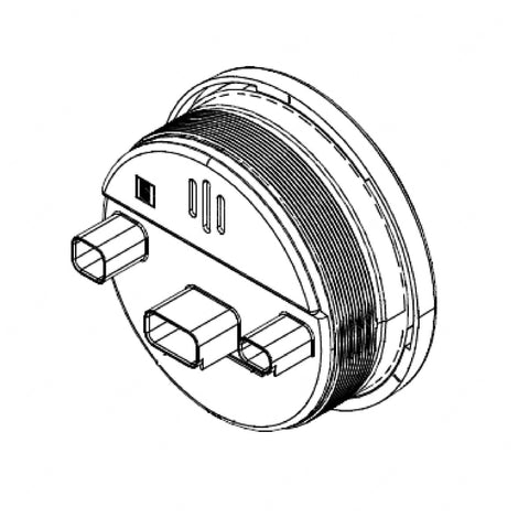 22-58307-001 GA-5,SPEEDO W/LCD MSG (KPH)