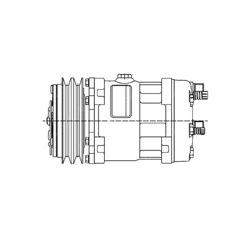 22-59343-000 CPRSR-R134A,H FITTING,SAND