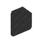 22-61643-243 MUDFLAP-27",MTR2 BLK SYM,SG,RH