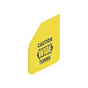 22-61643-512 MUDFLAP-30 IN,MITER,LH,YELLOW SIMPLASTIC