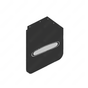22-61645-243 MUDFLAP-27",MTR2,BLK SYM,SG,RH
