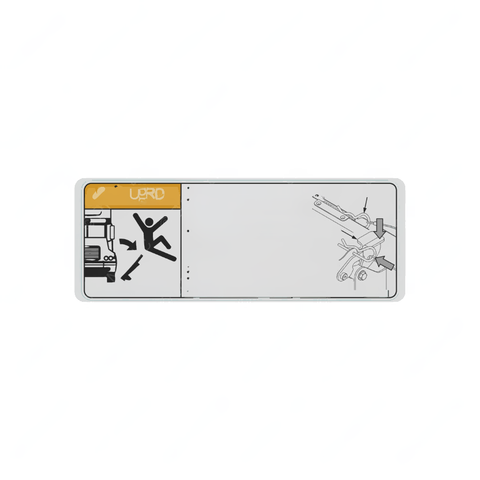 22-69190-001 LABEL-WARNING,REM PANEL,SPA