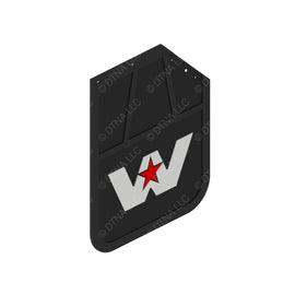 22-69557-022 MUDFLAP-REAR WHEEL,30IN. ,MTR1,BLACK,RH