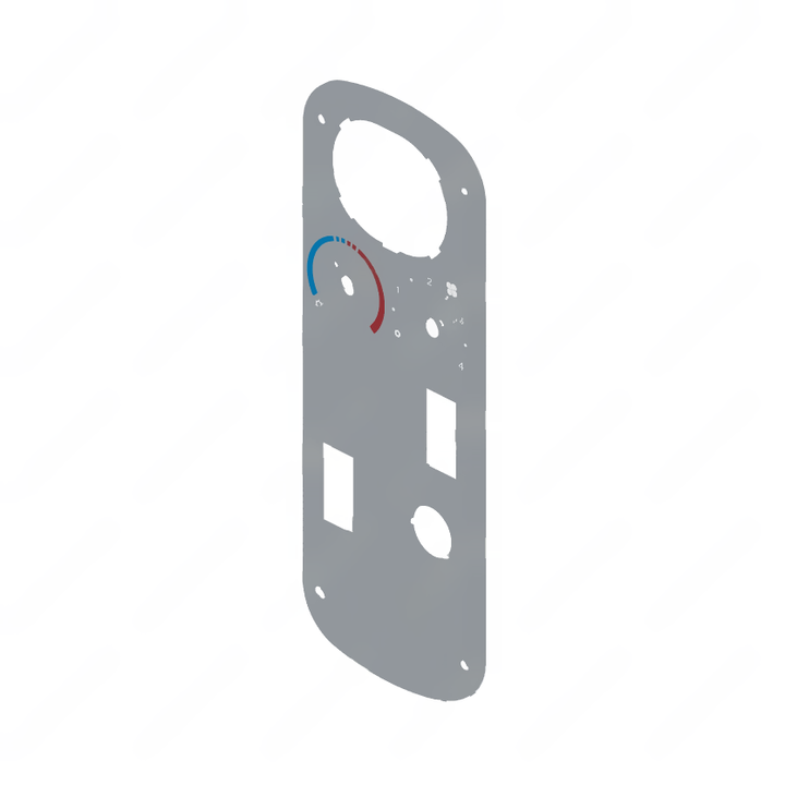 22-69558-024 PANEL-NO CLOCK,1 DOME LAMP SWITCH,SPEAKE