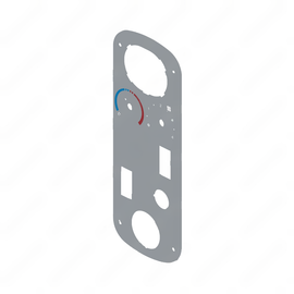 22-69558-025 PANEL-CLOCK,1 DOME LAMP SWITCH,SPEAKER