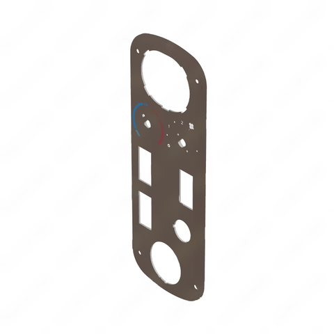 22-69558-123 PANEL-CLOCK,2 DOME LAMP SWITCH,SPEAKER