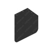 22-69608-041 MUDFLAP,PLASTIC,BLACK,NOLOGO,24 IN,MTR2,