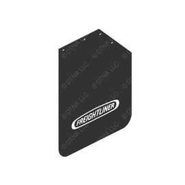 22-69608-242 MUDFLAP,PLASTIC,BLACK,LOGO,30 IN,MTR2,RH