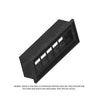 22-72184-000 DIFFUSER -LOUVER,AC VENT BLACK
