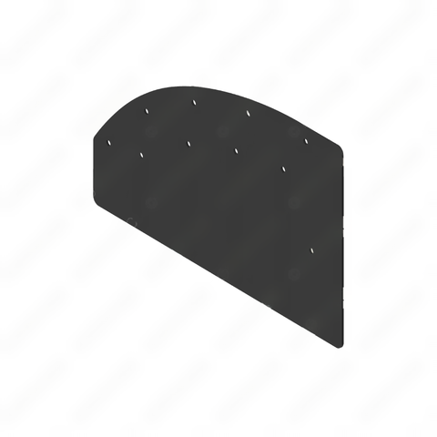 22-74087-000 SHIELD-SPLASH,HOOD,108SD SA,LH