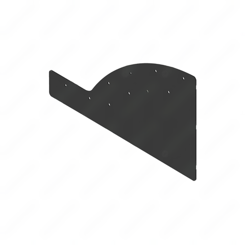 22-74087-003 SHIELD-SPLASH,HOOD,114SD SA,RH