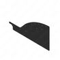 22-74087-004 SHIELD-SPLASH,HOOD,114SD SA,RH