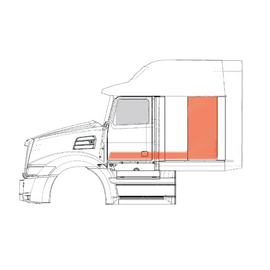 22-74697-005 GRAPHIC-VINYL,SIDE STRIPE,FLAT BLACK