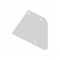 22-76723-000 PLATE,GLADHANDS BUCKET,RH BOC