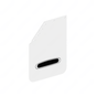 22-79217-311 MUDFLAP,PLASTIC,WHITE,LOGO