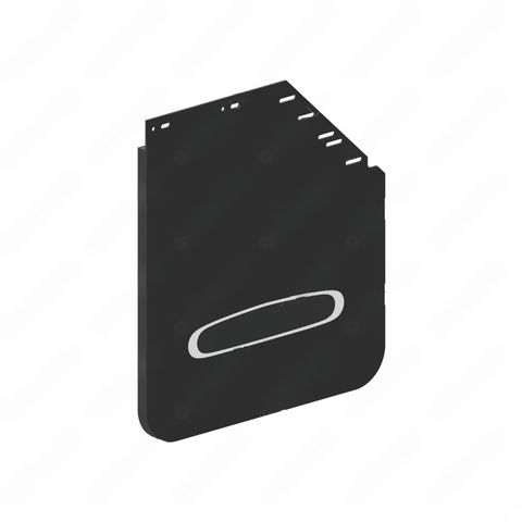 22-79237-212 MUDFLAP 27,MTR,BLK SYM,SG,RH