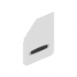 22-79237-301 MUDFLAP 30,MTR,WHT SYM,SG,LH