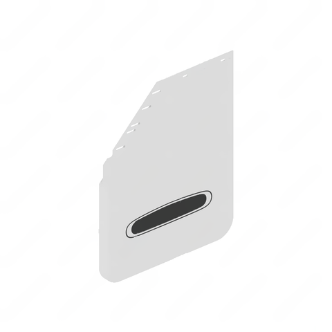 22-79237-301 MUDFLAP 30,MTR,WHT SYM,SG,LH