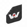 22-79246-000 MUDFLAP 24,MTR BLK WST,LH