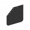22-79253-000 MUDFLAP-ECOFLAP,24,LH,MTR