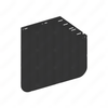 22-79253-010 MUDFLAP-ECOFLAP,24,RH,MTR