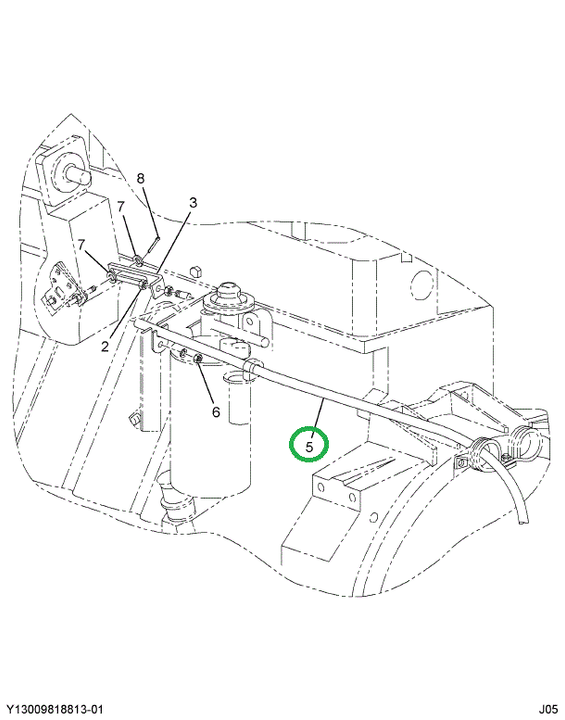 2200293C91 CABLE, MODULATOR CONTROL