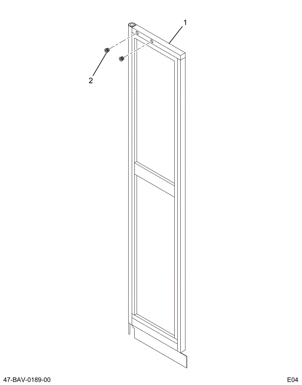 2201048C92 TUBE   ASSY OUTWARD OPN DOOR F