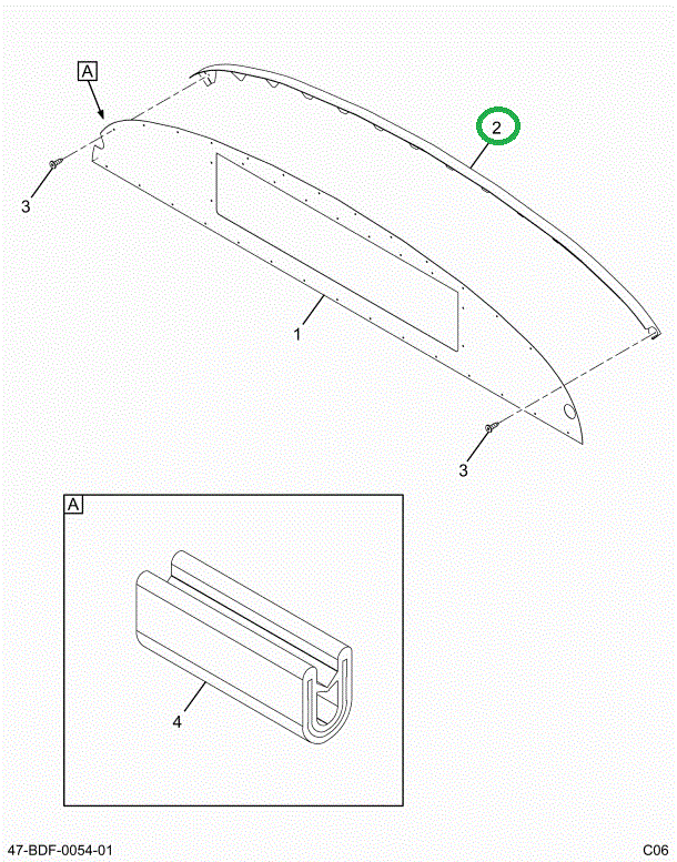 2201549C2 ANGLE, , BULKHEAD ATTACH